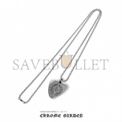 CHROME HEARTS ROLLING STONES GUITAR PICK CHARM