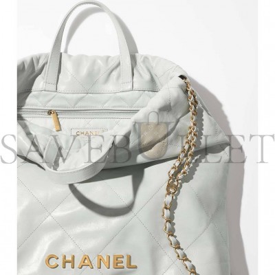 CHANEL LARGE BACK PACK CHANEL 22 AS3313 B08037 NN268 (51*40*9cm)