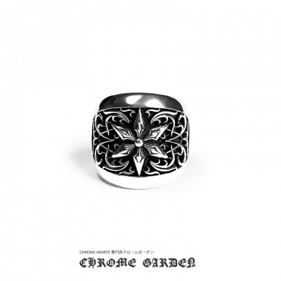 CHROME HEARTS CLASSIC OVAL STAR RING